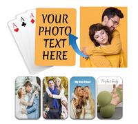 PRIVATEDIY Custom Playing Cards - Personalized Playing Cards with your image on the back,Custom Playing Card Present for Party,Family,Weddings,Business,Activities