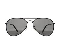 Prive Revaux Men's Aviator Caviar Black Grey Commando Mini Prive Revaux Black One Size