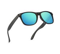 PRIVEL XXL Size Extra Large Polarized Sunglasses 155MM for Big Wide Heads Men TR90 Ultralight UV400 Protection Glasses, Matte Black | Polarized Blue Mirror, Extra Large Fit