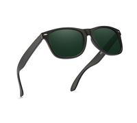 PRIVEL XXL Size Extra Large Polarized Sunglasses 155MM for Big Wide Heads Men TR90 Ultralight UV400 Protection Glasses, Matte Black | Polarized Dark Green, Extra Large Fit