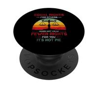 Privilege and Social Justice for Privilege Human Rights PopSockets Adhesive PopGrip