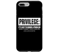 Privilege Statement Typography Text Design Case for iPhone 7 Plus/8 Plus