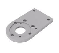 PRIWAS Adapter Plate Compatible with Bosch GKF 12V-8 | Subbase for Template Guide Bushes Compatible with Bosch Trimmers