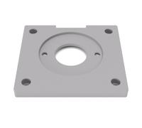 PRIWAS Adapter Plate Compatible with Bosch GKF 600 | Subbase for Template Guide Bushes Compatible with Bosch Trimmers
