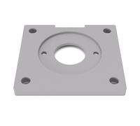 PRIWAS Base Plate/Adapter Plate for Template Guide Bushes Compatible with Bosch GKF 600 | Subbase Compatible with Bosch Trimmers