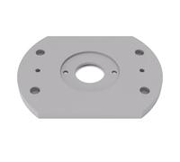 PRIWAS Base Plate/Adapter Plate for Template Guide Bushes Compatible with Makita 195563-0 | Subbase Compatible with Makita Routers
