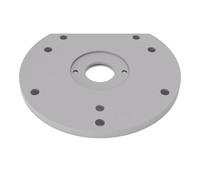 PRIWAS Base Plate/Adapter Plate for Template Guide Bushes Compatible with POF 1200 AE/1400 ACE | Subbase Compatible with Bosch Routers