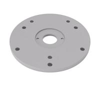 PRIWAS Base Plate/Adapter Plate XL Version for Template Guide Bushes Compatible with Bosch POF 1200 AE/1400 ACE | Enlarged Subbase Compatible with Bosch Routers
