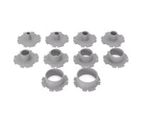 PRIWAS Template Guide Bush Set compatible with Bosch POF/GOF/GMF/GKF | Guide Bushes compatible with Bosch Routers (Set 2: Ø10/12/16/17/20/24/27/30/35/40 mm)