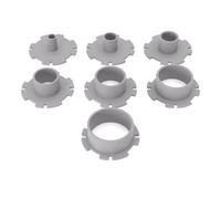 PRIWAS Template Guide Bush Set Compatible with Bosch Routers | Guide Bushes Compatible with Bosch Routers and Trimmers - Type A