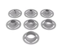 PRIWAS Template Guide Bush Set compatible with Makita RP/RT/3612/3620 | Guide Bushes compatible with Makita Routers (Set 1: Ø10/15/20/25/30/35/40 mm)