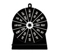 Prize Wheel - Colorful Spinner Wheel | Raffle Wheels | Spin Wheels | Spinner Game | Fun Interactive Tool Suitable For Party Games, Classroom Rewards, Trade Shows, Lucky Draws, Carnivals &