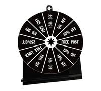 Prize Wheel Spinner - Wheel Fortune Game Events, Spin the Prize Wheel for Prizes, Increase the Exciting Atmosphere, A Compact Spinner Game Wheel, An Interactive Party Highlight Game
