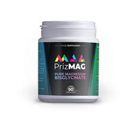 PrizMAG by ITL Health Vegan Magnesium Bisglycinate Capsules - 90ct - Digestive Health & Sleep Support Formula | High Absorption | No Fillers or Stearates | Magnesium Oxide Free (90 Caps)