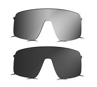 Prizo ORL Polarized Lenses Replacement for Oakley Sutro Lite Sunglasses OO9463-2 Sets, Black+titanium, L