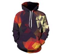 PRJN Autumn Men Hoodies 3D Digital Printing Hoodie Men Women Casual Long-Sleeved Pocket Sportswear Hoodies 3D Cool Hoody Funny Pullover Sweatshirts Long Sleeve Hooded Jumpers