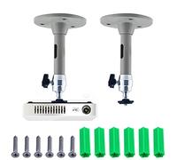 Prmape 2 Pcs Mini Projector Bracket, Universal Projector Ceiling Mount, 360 Degree Swivel Mount Holder for Ceiling Mounted, Wall Mounted, Tabletop Stand
