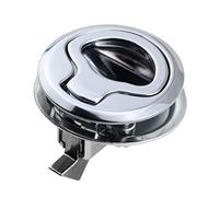 Prmape Stainless Steel Flush Pull Hatch Latch Slam Latch, Boat Hatch LockFlush Pull Latch for RV Marine Boat RV 1.5 Inch Silver