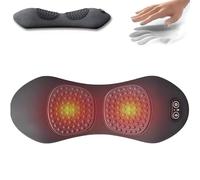 PRMTYUP 3 in 1 at Home Back Therapy, 3 in 1 Back Massag with Ergonomic Zoning, Traction/Massage/Heating, 26° Spine Support, Bring a New Comfortable Experience,Dark gray