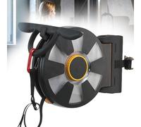 PRMTYUP Flywheel Trainer, Wall-mounted Eccentric Flywheel Training Equipment with Non-Slip Grip, Multi-Exercise Gym Training Station, Roulette Design, for Gym Home,Black