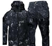 PRMTYUP Men's Softshell Jackets, Waterproof Camouflage Military Uniform Suit, Military Tactical Waterproof Winter Coat, Army Combat Suit Sets with Multi Zipper Pockets, Hood,09,L