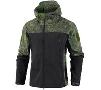 PRMTYUP Military Soft Shell Jackets, Men's Tactical Military Jacket, Winter Waterproof Tactical Outdoor Softshell Jacket, Hunting Coat with Hood and Fleece Lining,009,M