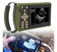 PRMTYUP Veterinary Ultrasound Scanner, Cattle Sheep Horse Pig Farm Rectal Ultrasound, for Farm Animals Pig Goat Pregnancy,A