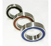 PRNDKYQZ 1pcs 7004 7004C 2RZ HQ1 P4 20x42x12 Sealed Angular Contact Bearings Speed Spindle Bearings CNC ABEC-7 SI3N4 Ceramic Ball