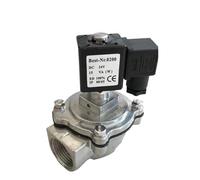 PRNDKYQZ 1pcs DMF-Z-25 Right-Angle Bag Pneumatic Dust Collector DC24V Solenoid Valve Pulse Valve 1 Inch(Ac110v)