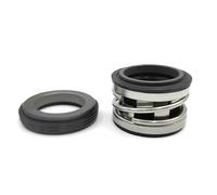 PRNDKYQZ Fit Shaft Dia 8mm to 32mm Mechanical Shaft Seal Single Coil Spring Self-Priming Water Pump Nitrile Rubber Seal Model 210(20mm)