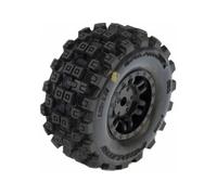 PRO 1/16 Badlands MX Front/Rear Tires MTD 12mm Black Split Six ( G-PRO1034010
