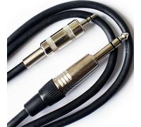PRO 1.5m 6.35mm to 3.5mm Stereo Jack Plug Male Cable Audio 1/4" AUX Headphone Lead
