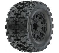 PRO 1/8 Badlands MX38 HP BELTED F/R 3.8 inch MT Mounted 17mm Blk Rai PRO10166-10