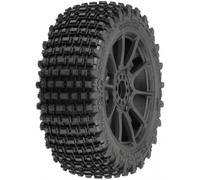 PRO 1/8 Gladiator M2 Fr/Rr Buggy Tires Mounted 17mm Black Mach 1 G-PRO9074-21