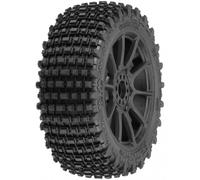 PRO 1/8 Gladiator M2 Fr/Rr Buggy Tires Mounted 17mm Black Mach 1 G-PRO9074-21