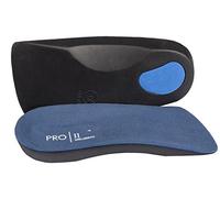 PRO 11 WELLBEING 3/4 Orthotic Insoles Arch Support Helps Weak and Fallen Arches Also Plantar Fasciitis, Blue (7/8.5 UK M)