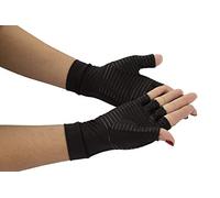 PRO 11 WELLBEING Copper Compression gloves for the treatment of Arthritis and joint pain (Large (10cm))