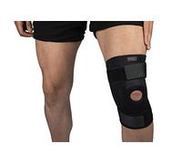 PRO 11 WELLBEING Hinged Neoprene Knee Brace With Open Patella and Dual Straps For Maximum Support Treats ACL, Arthritis, Joint Pain and Meniscus Tear (X-Large)