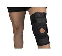 PRO 11 WELLBEING Hinged Neoprene Knee Brace With Open Patella and Dual Straps For Maximum Support Treats ACL, Arthritis, Joint Pain and Meniscus Tear (Large)