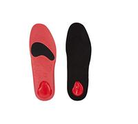 PRO 11 WELLBEING Sports/Walking Insole with Gel Heel pad for Added Shock Absorption (6/9 UK, RED)