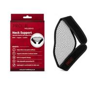 PRO 11 WELLBEING Tourmaline Neck Support Strap - Adjustable Magnetic Neck Brace for Pain Relief, Cervical Support, Tension & Stiffness - Lightweight, Comfortable Daily Wear