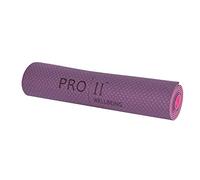 PRO 11 WELLBEING Yoga Mat - 12mm Thick Non-Slip Exercise Mat, Eco-Friendly TPE, Shock Absorbing & Moisture Resistant for Yoga, Pilates & Fitness
