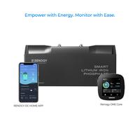 Pro-12V 200Ah Deep Cycle Lithium Iron Phosphate Battery w/Bluetooth & Self-heating Function - 1 Battery + Renogy ONE Core (Save £39.99)