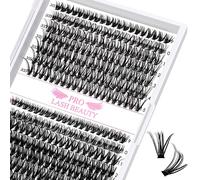 PRO 280 Pieces False Eyelashes Extensions Individual Cluster Lashes 30D 0.07-9-15 Mix