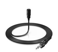 Pro 3.5mm Omni-directional Condenser Lavalier Microphone Input Line for Sony UWP Series Wireless Microphones Transmitter, such as UWP D11/V1