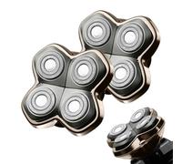 PRO 4 Head Replacement Blade Compatible with Pitbull Shaver Replacement Blade,Rotary 4 Blades Compatible with Skull Pitbull Gold/Silver/Platinum PRO,Blades Fit for Butterfly Kiss Head Shavers,1Pack.