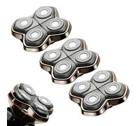 Pro 4 Shaver Replacement Heads for Pitbulls Gold PRO, Silver PRO, Platinum PRO, Butterfly Kiss PRO Head Shavers (3 Count)