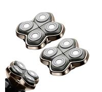Pro 4 Shaver Replacement Heads for Pitbulls Gold PRO, Silver PRO, Platinum PRO, Butterfly Kiss PRO Head Shavers (2 Count)
