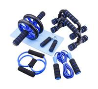 Pro Abs Roller Exercise Wheel Abdominal Core Strength Workout Muscle Cruncher