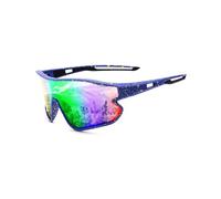 Pro Acme Kids Youth Baseball Sunglasses Lightweight TR90 Frame UV400 Sports Cycling Shades Sun Glasses for Boys Girls(Blue/Green Mirror)
